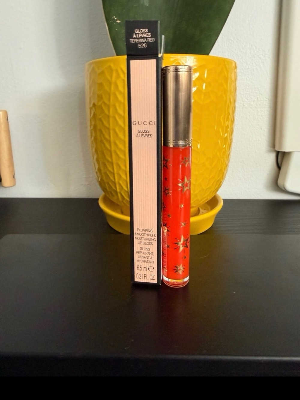 Gucci lip gloss‎ - teresina red-NIB
